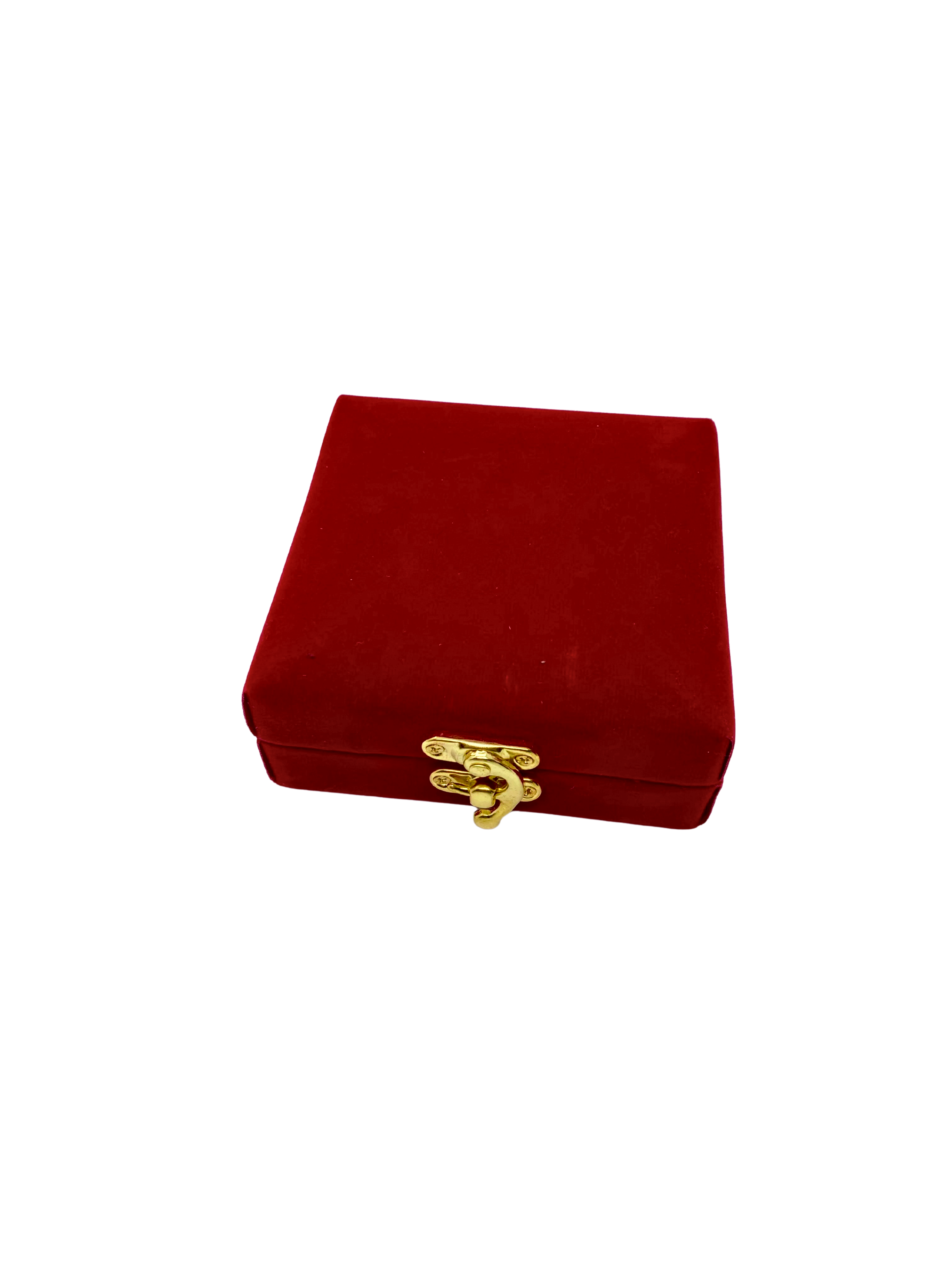 Elegant gift box (red velvet): Super Negin saffron (1g) + mortar and pestle