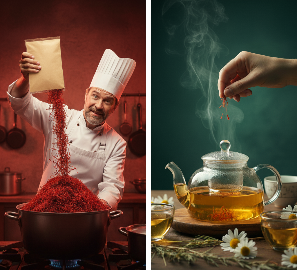 Safran – Ab wann ist er giftig und warum man trotzdem keine Angst haben muss