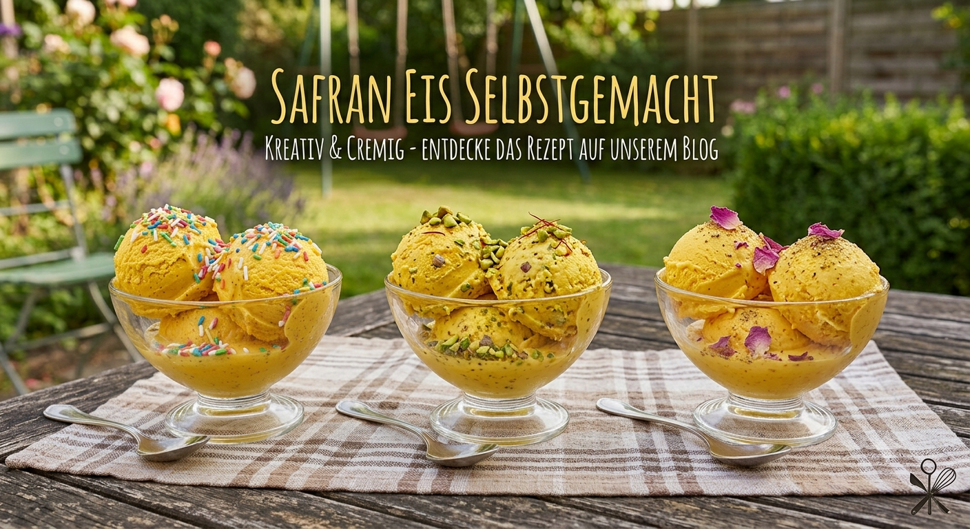 Safraneis selber machen: Drei Varianten für den Sommer