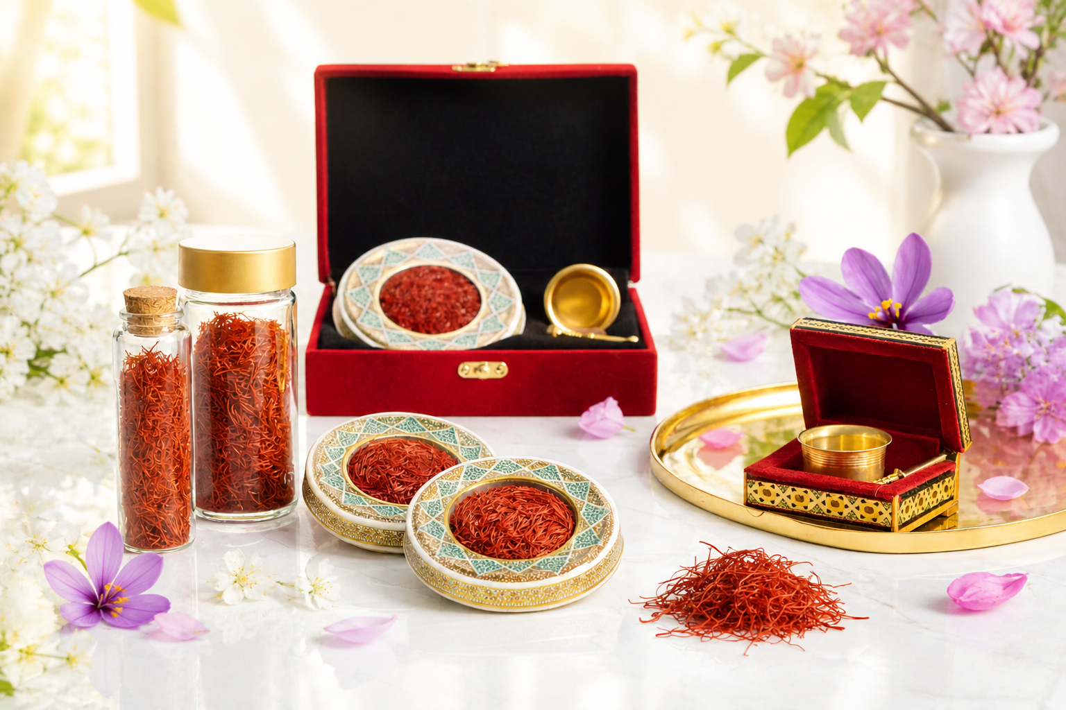 Premium Safranfäden aus Iran
