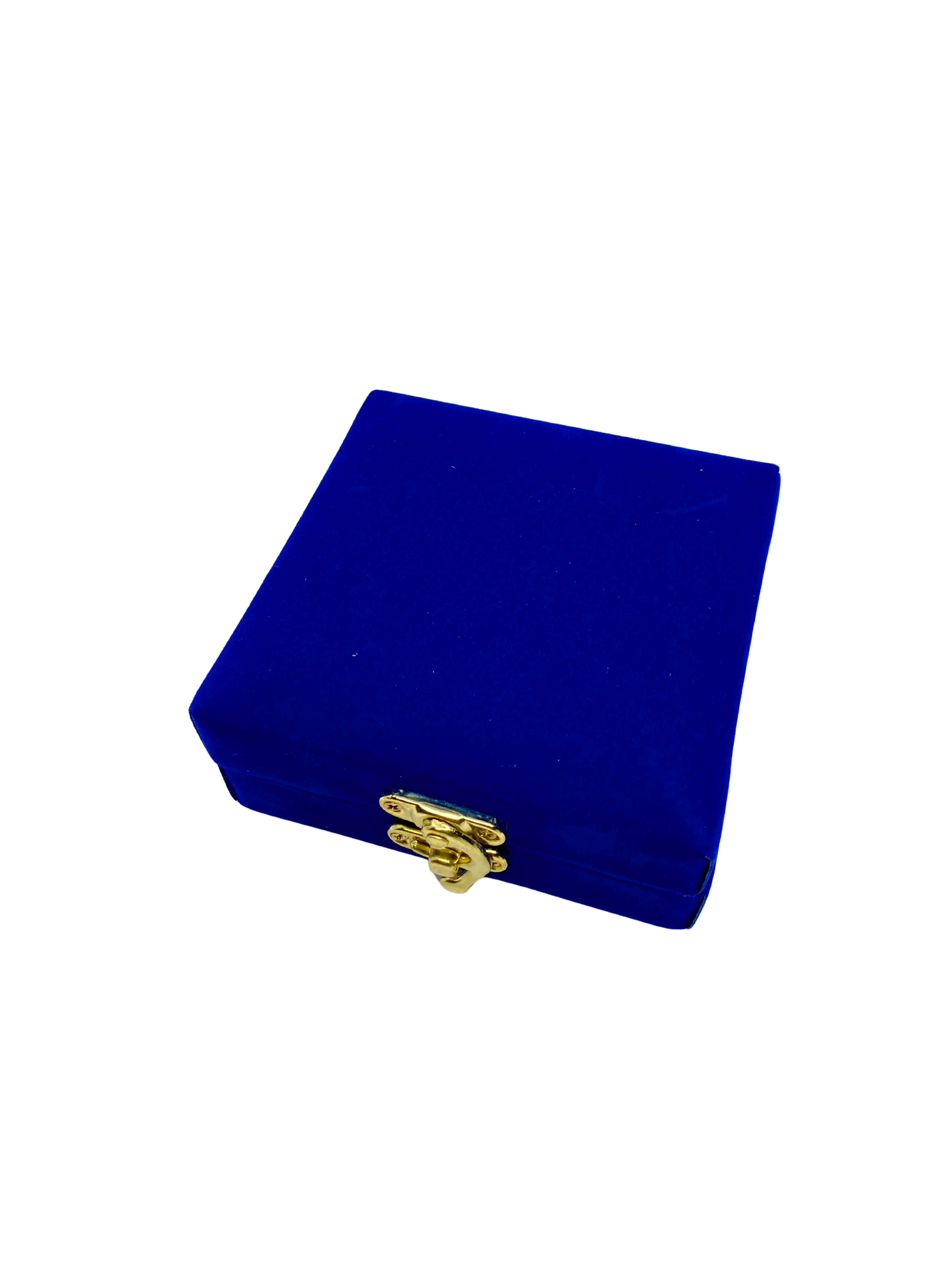 Elegant gift box (blue velvet): Super Negin saffron (1g) + mortar and pestle