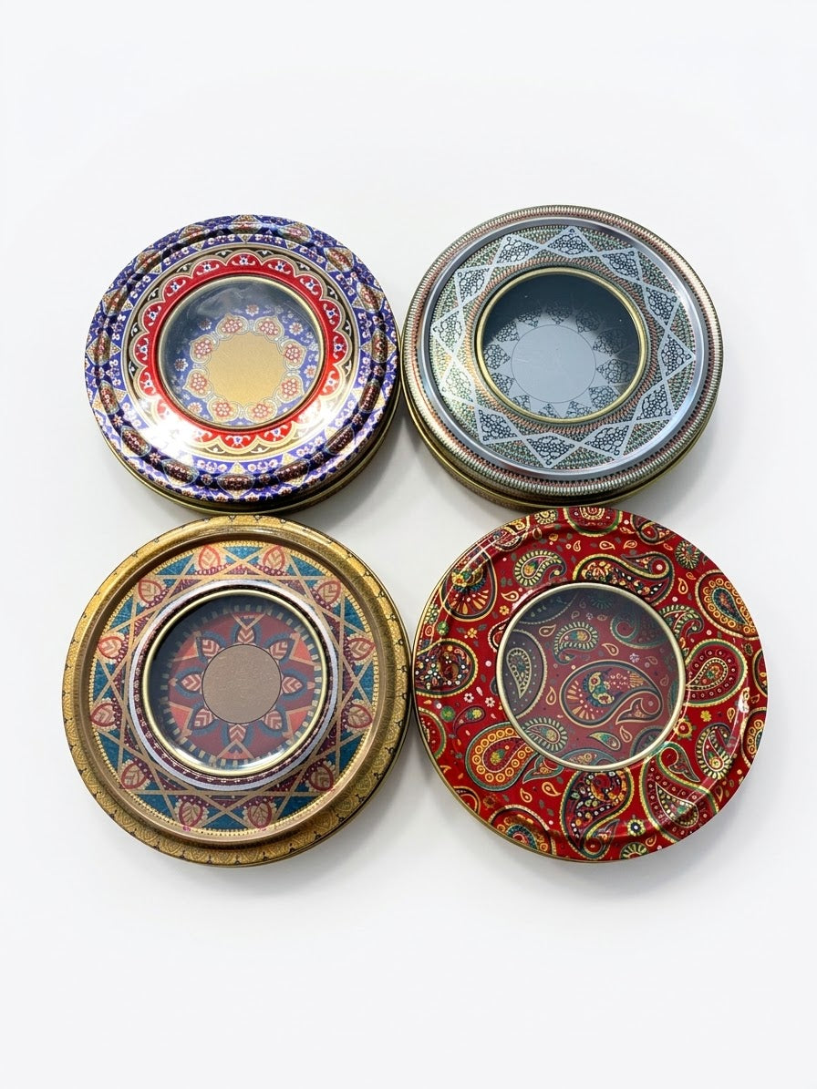 Orientalische Schmuckdosen im 4er-Set