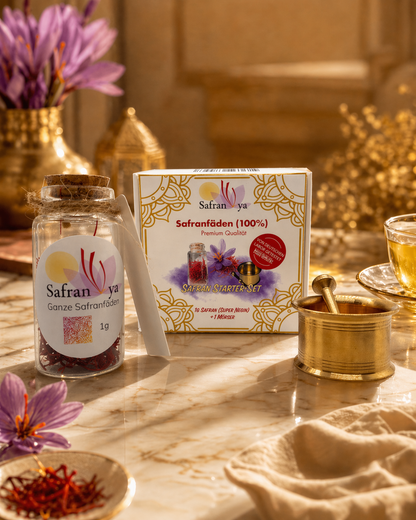 Safrantee StarterBox – Premium Safran für deine Teezeremonie
