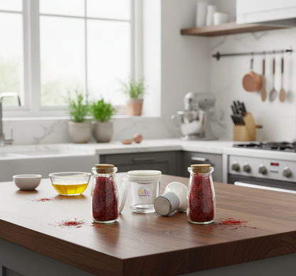 &quot;Das große Safranglück&quot; - Spare 30% mit diesem exklusive Safran-Sparset für echte Kenner! (14g Safran!)